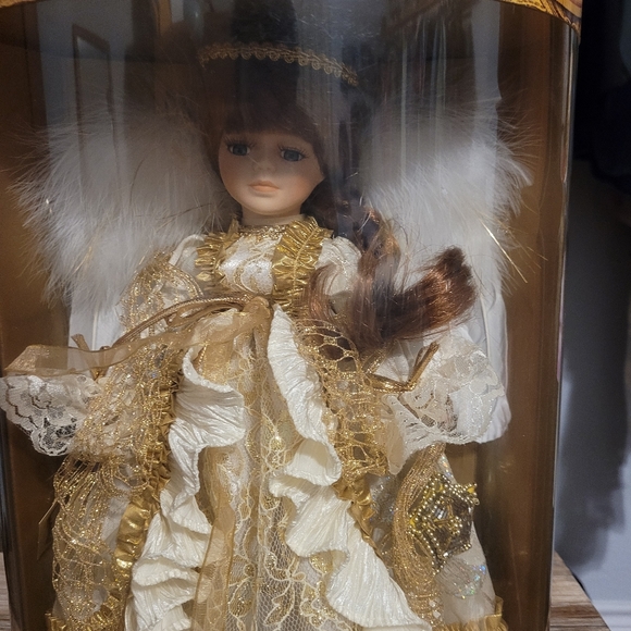 Beautiful Genuine Fine Bisque Porcelain Doll - Picture 6 of 6